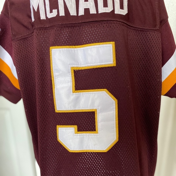 EUC Collectable Redskins McNabb Jersey by equipment NFL Onfield Reebok - Picture 6 of 15